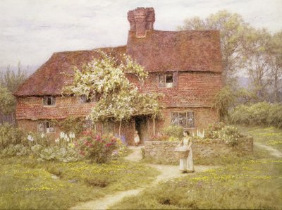 Rose Cottage, Shottermill by Helen Allingham